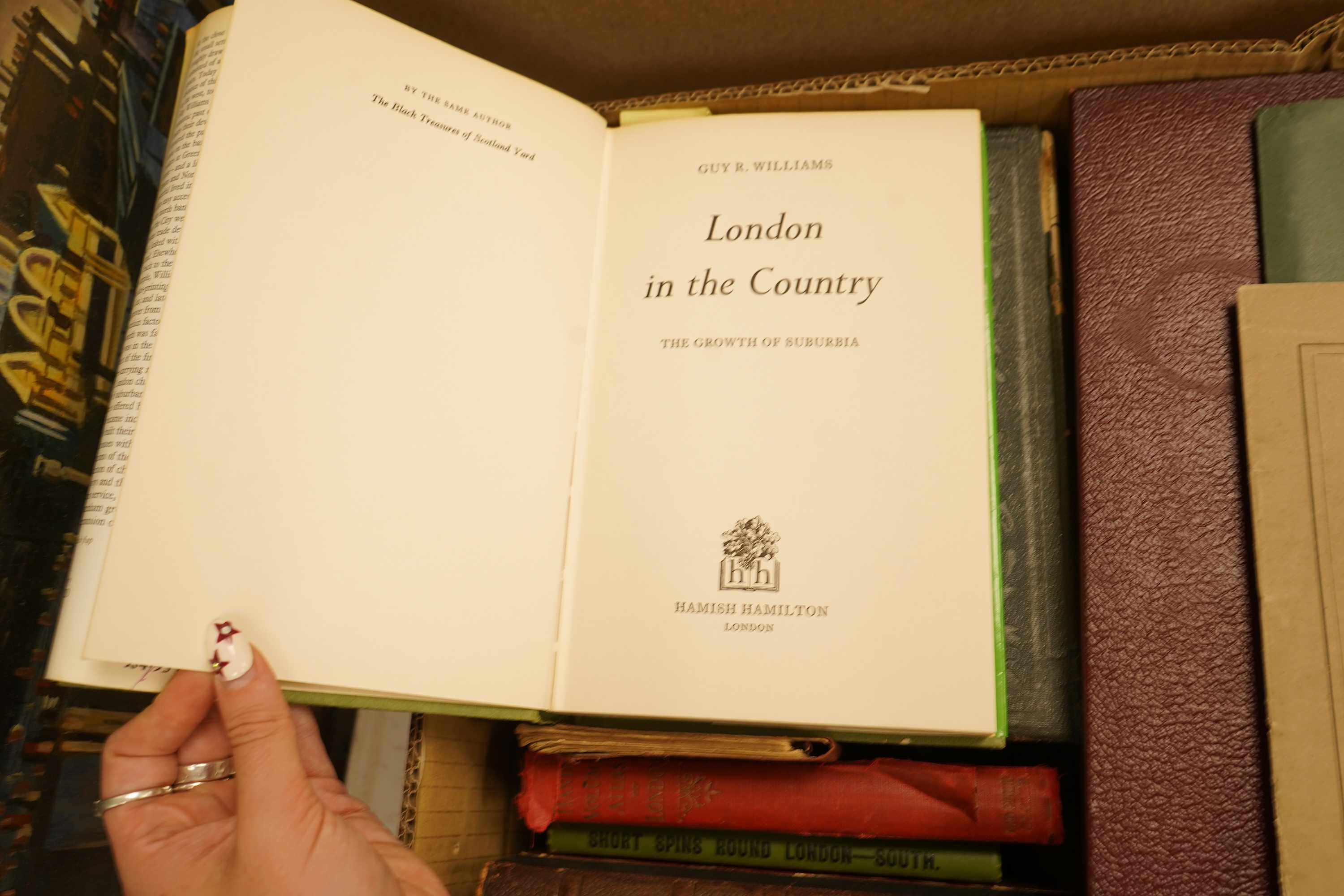 Charles Booth's London Poverty Maps. illus. throughout with coloured maps and other illus.; half cloth and paper boards, folio. 2019. *some contemp. photos. were added for this edition; London County Council - Survey of